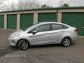 2011 Ingot Silver Metallic Ford Fiesta SEL Sedan  photo #1