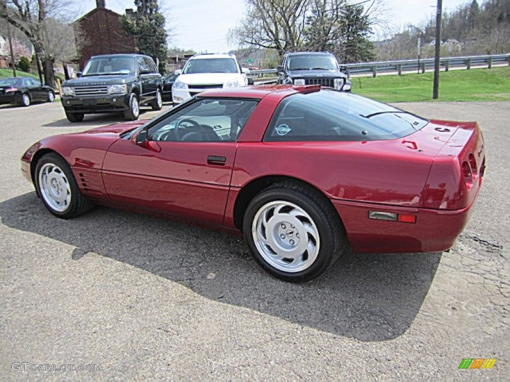 Dark Red Metallic 1991 Chevrolet Corvette ZR1 Exterior Photo #79758441