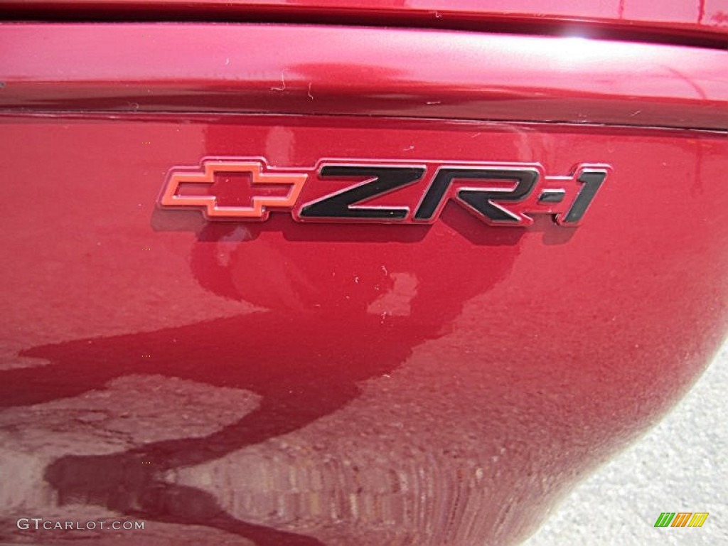 1991 Corvette ZR1 - Dark Red Metallic / Black photo #7
