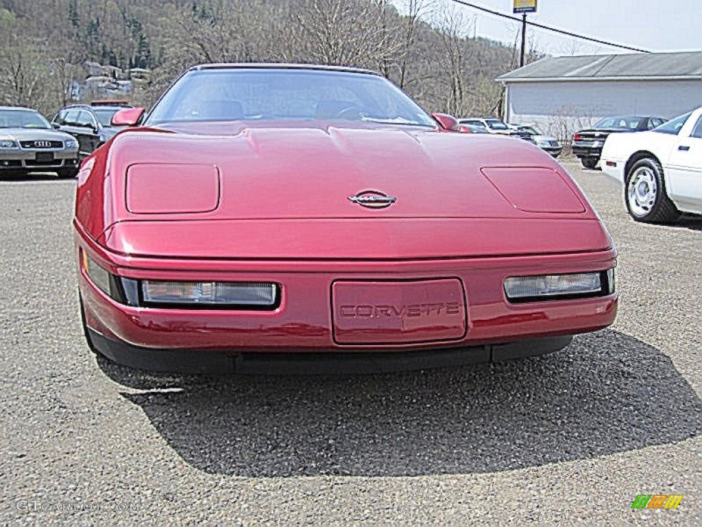 Dark Red Metallic 1991 Chevrolet Corvette ZR1 Exterior Photo #79758698