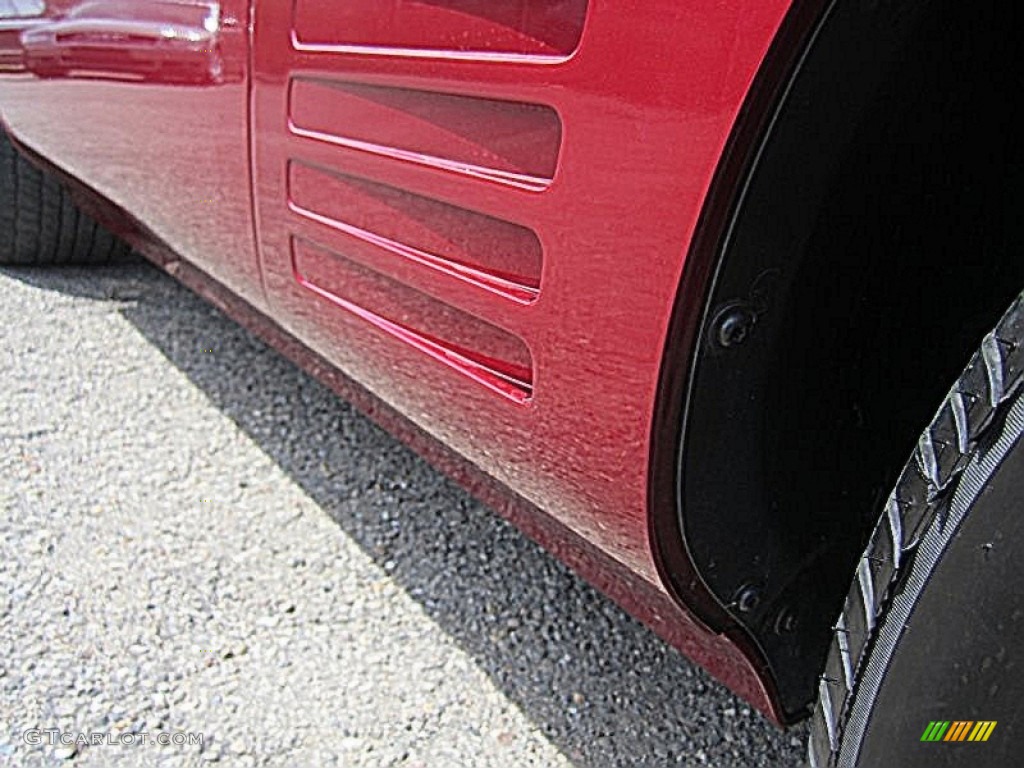 1991 Corvette ZR1 - Dark Red Metallic / Black photo #19