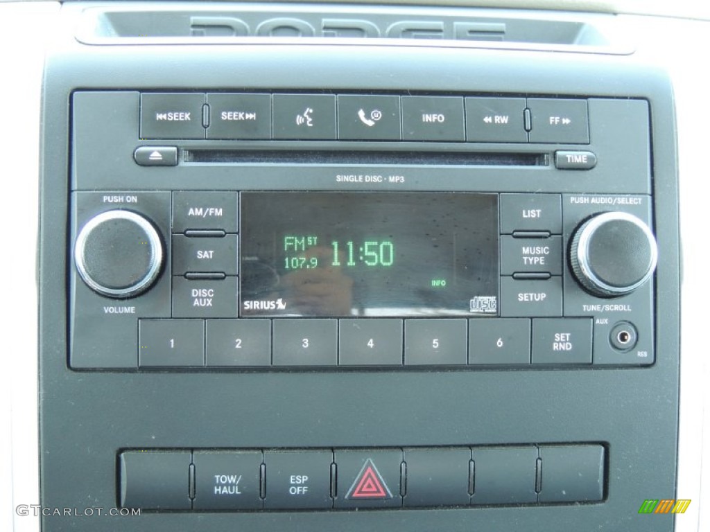 2009 Dodge Ram 1500 SLT Quad Cab Audio System Photo #79759586