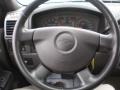 2005 Chevrolet Colorado Very Dark Pewter Interior Steering Wheel Photo