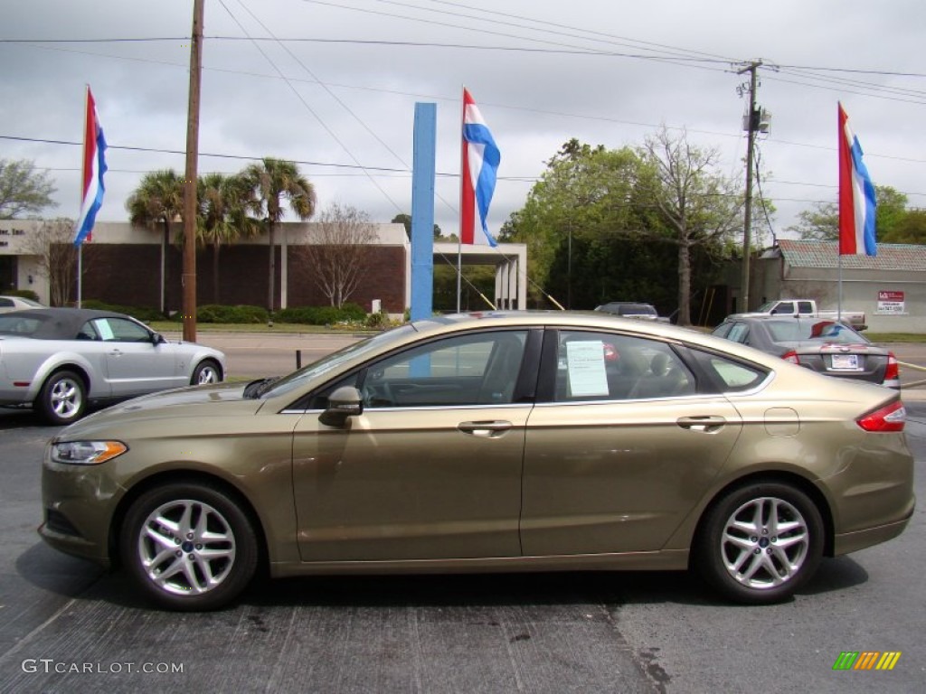 Ginger Ale Metallic 2013 Ford Fusion SE 1.6 EcoBoost Exterior Photo #79759869