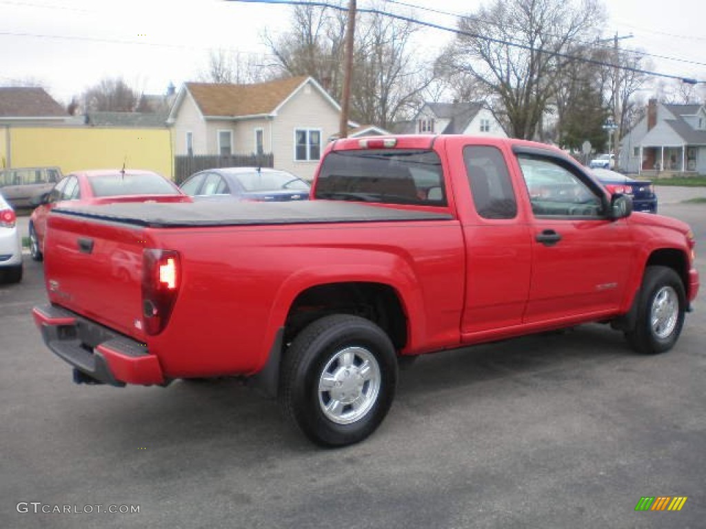 Victory Red 2005 Chevrolet Colorado LS Extended Cab 4x4 Exterior Photo #79760062