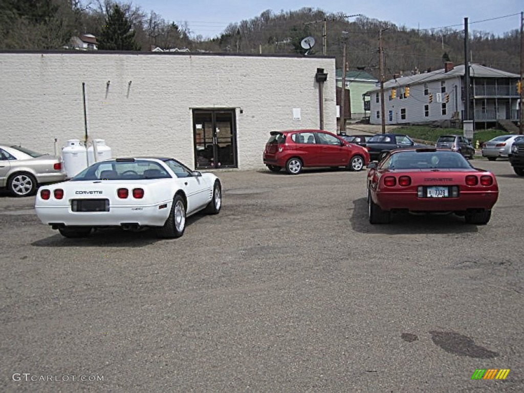 1991 Corvette ZR1 - Dark Red Metallic / Black photo #67