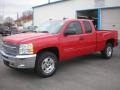 2013 Victory Red Chevrolet Silverado 1500 LT Extended Cab 4x4  photo #1