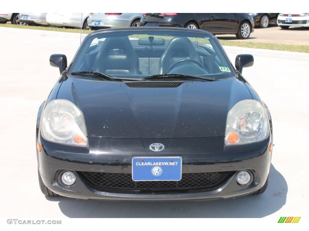 2005 MR2 Spyder Roadster - Black / Black photo #2