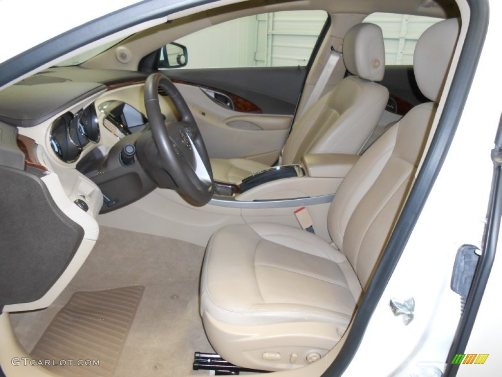 2012 LaCrosse FWD - White Diamond Tricoat / Cashmere photo #11