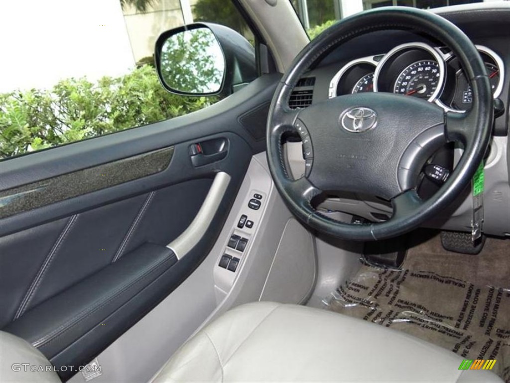 2005 Toyota 4Runner Limited 4x4 Stone Steering Wheel Photo #79760804