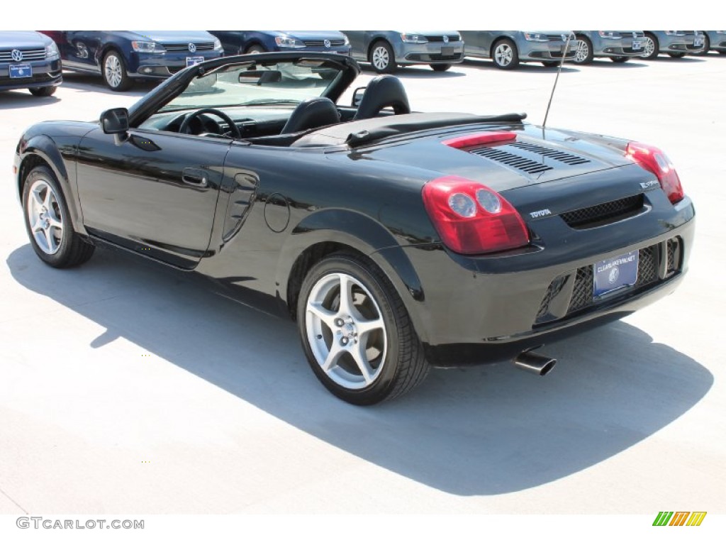 2005 MR2 Spyder Roadster - Black / Black photo #7