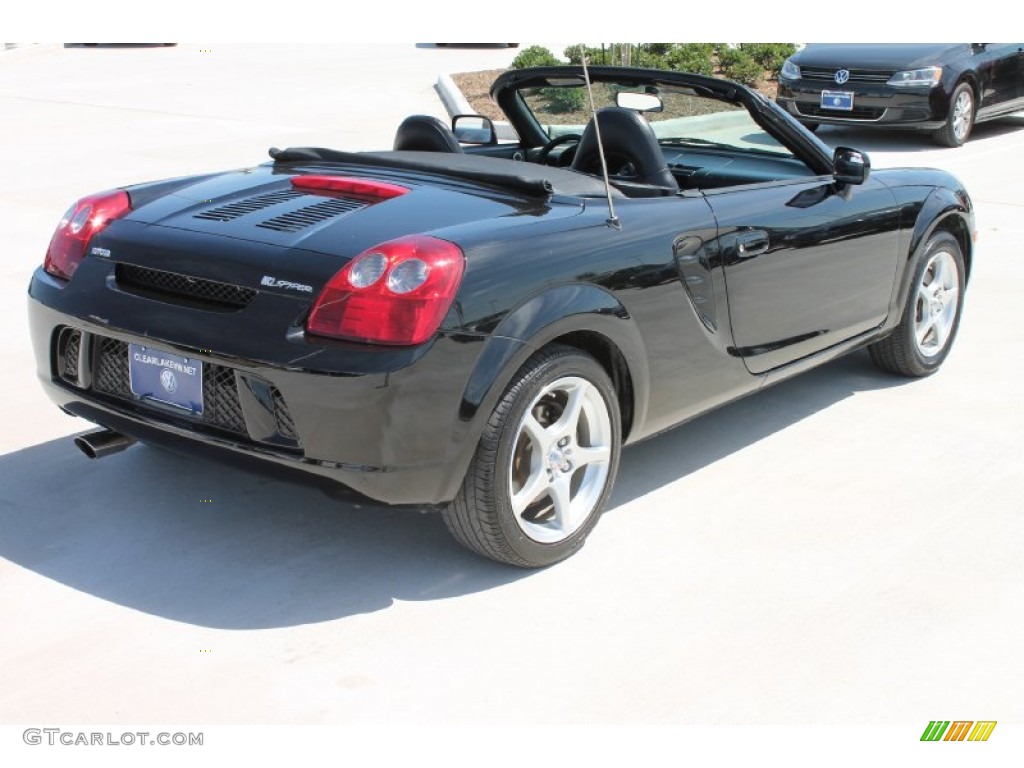 2005 MR2 Spyder Roadster - Black / Black photo #9