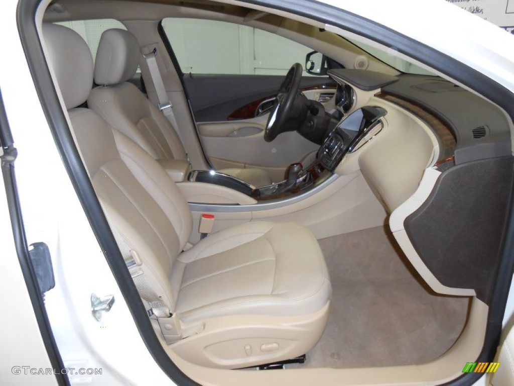 2012 LaCrosse FWD - White Diamond Tricoat / Cashmere photo #21