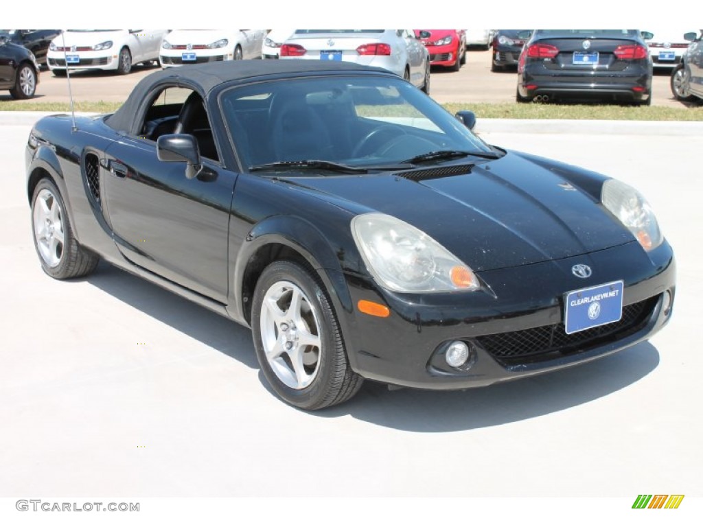 2005 MR2 Spyder Roadster - Black / Black photo #13