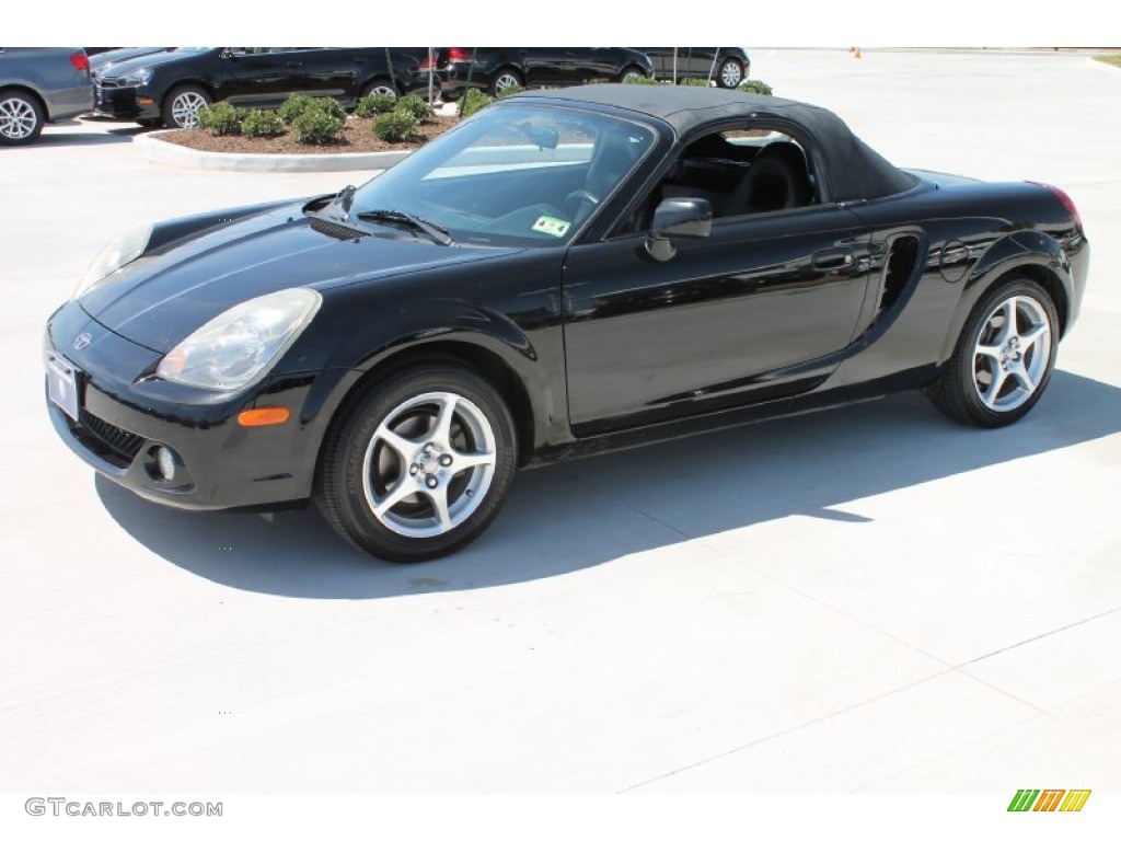2005 MR2 Spyder Roadster - Black / Black photo #14