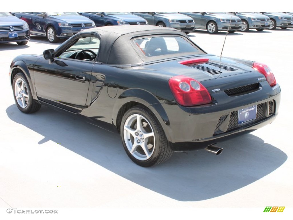 2005 MR2 Spyder Roadster - Black / Black photo #15