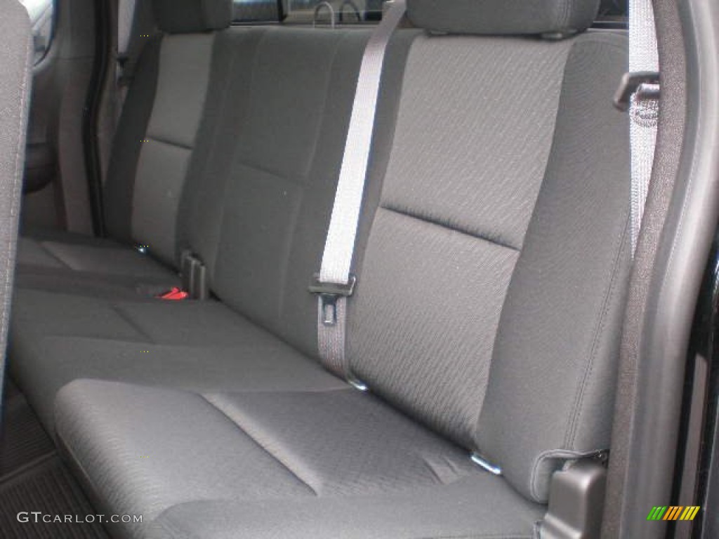 2013 Chevrolet Silverado 2500HD Bi-Fuel LT Extended Cab 4x4 Rear Seat Photo #79761213