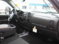 Ebony 2013 Chevrolet Silverado 2500HD Bi-Fuel LT Extended Cab 4x4 Dashboard