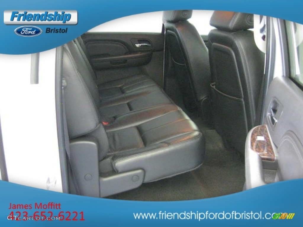 2008 Sierra 1500 Denali Crew Cab AWD - Polar White / Ebony photo #13