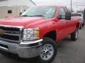 2013 Victory Red Chevrolet Silverado 3500HD WT Regular Cab 4x4  photo #1