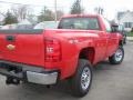 2013 Victory Red Chevrolet Silverado 3500HD WT Regular Cab 4x4  photo #6