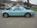 Thunderbird Blue 2002 Ford Thunderbird Premium Roadster Exterior