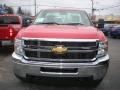 2013 Victory Red Chevrolet Silverado 3500HD WT Regular Cab 4x4  photo #9