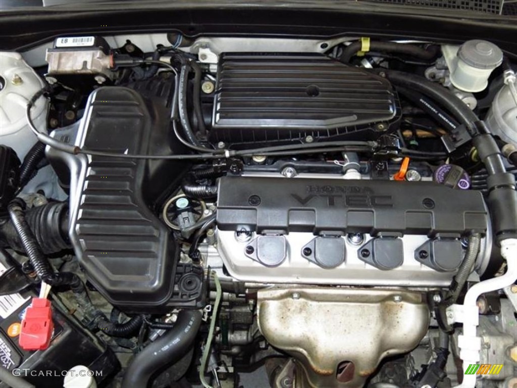 2002 Honda Civic EX Coupe Engine Photos