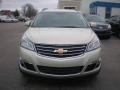 2013 Champagne Silver Metallic Chevrolet Traverse LT AWD  photo #12