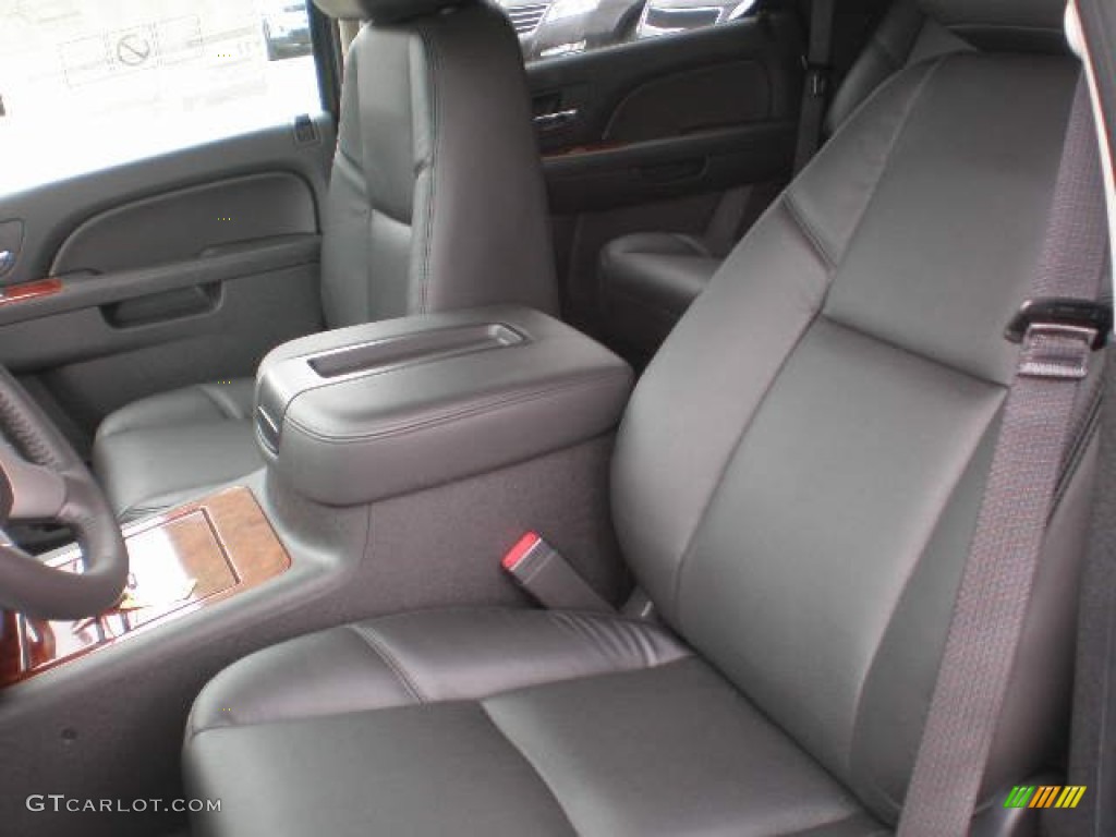 Ebony Interior 2013 Chevrolet Tahoe LTZ 4x4 Photo #79762155