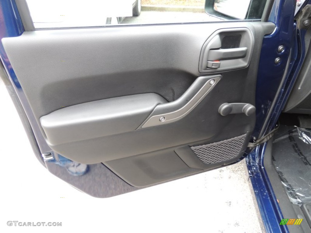 2013 Wrangler Sport 4x4 - True Blue Pearl / Black photo #6