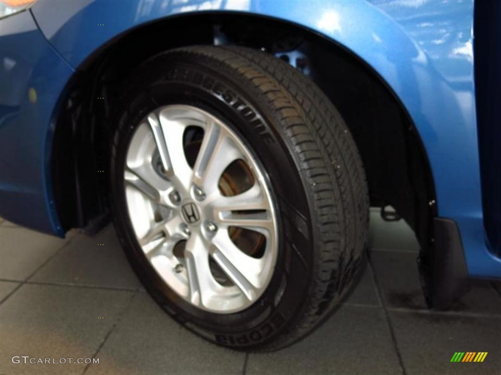 2010 Insight Hybrid EX - Atomic Blue Metallic / Gray photo #26
