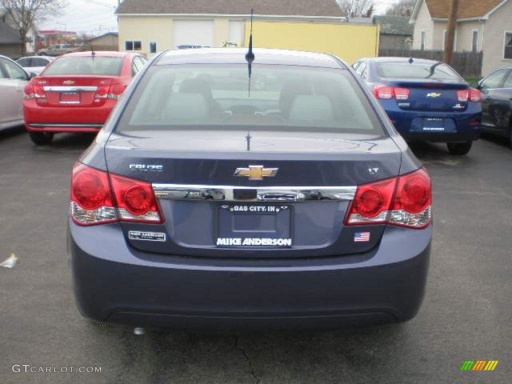 2013 Cruze LT - Atlantis Blue Metallic / Medium Titanium photo #5