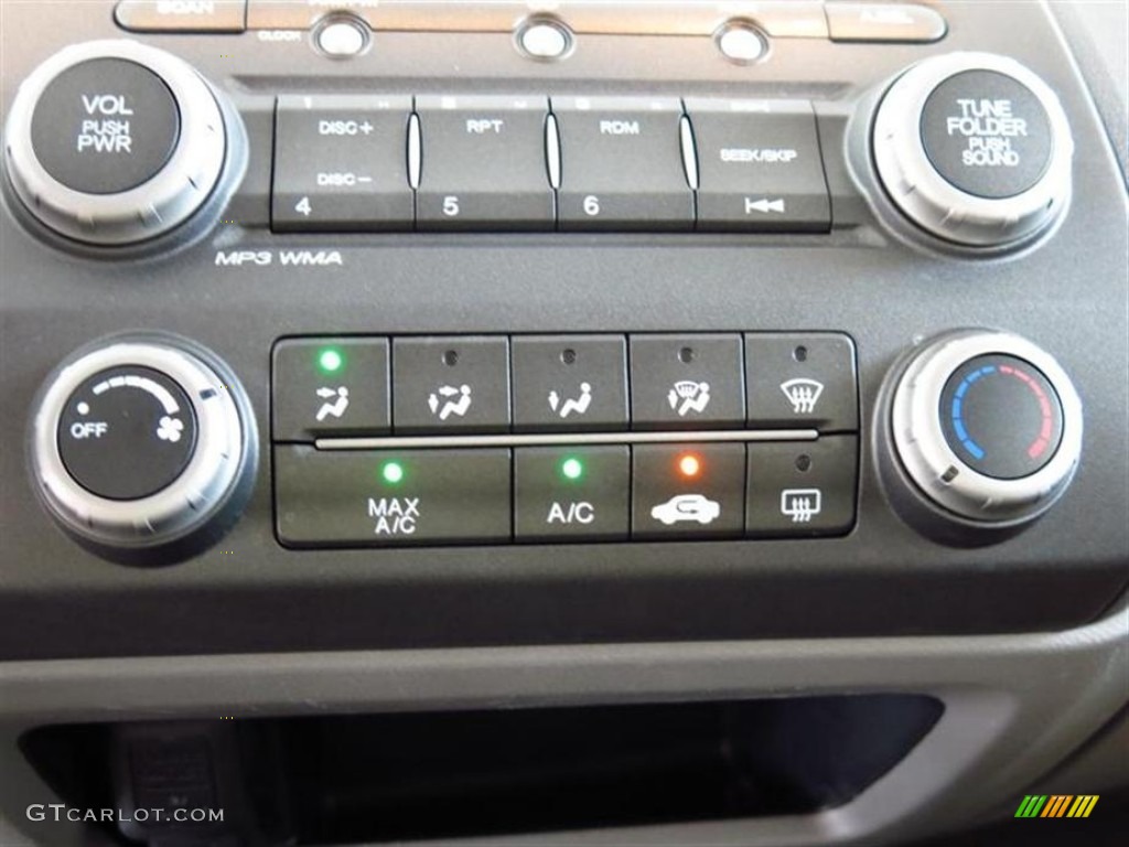 2010 Honda Civic DX-VP Sedan Controls Photos
