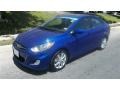 2012 Marathon Blue Hyundai Accent GLS 4 Door  photo #2