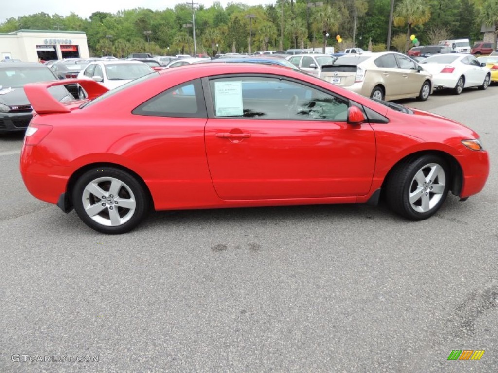 Rallye Red 2008 Honda Civic EX Coupe Exterior Photo #79764735