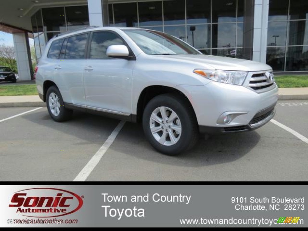2013 Highlander SE - Classic Silver Metallic / Ash photo #1