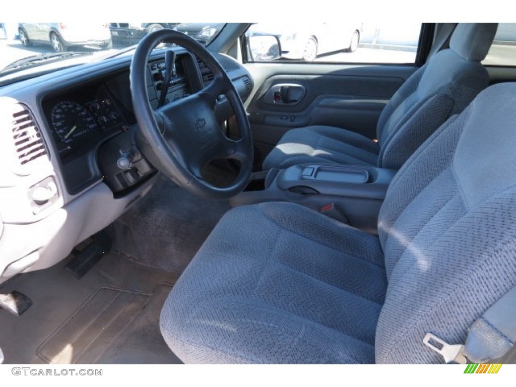 1996 Suburban C1500 - Indigo Blue Metallic / Pewter photo #4