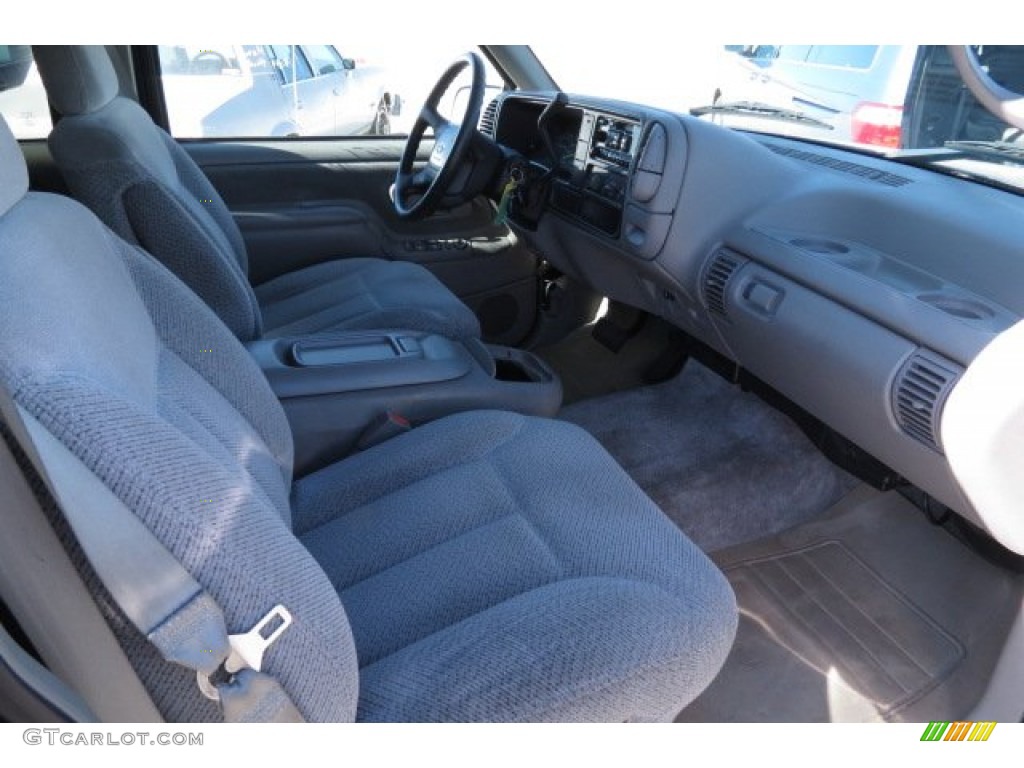 1996 Suburban C1500 - Indigo Blue Metallic / Pewter photo #6