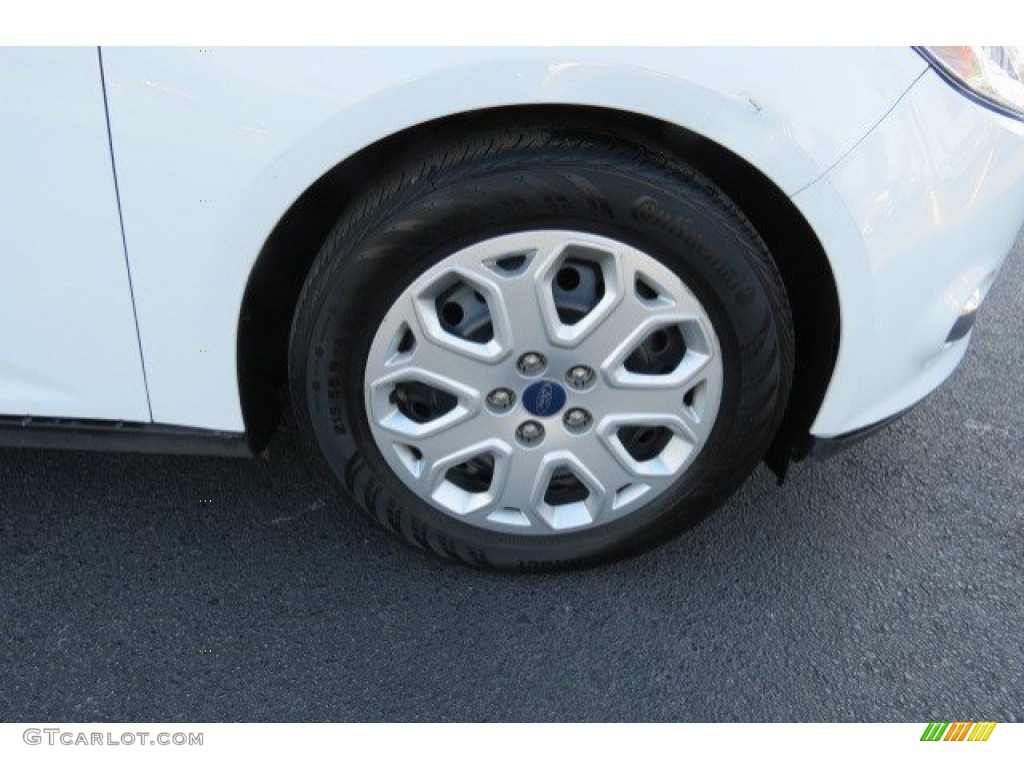 2012 Focus SE 5-Door - Oxford White / Charcoal Black photo #9