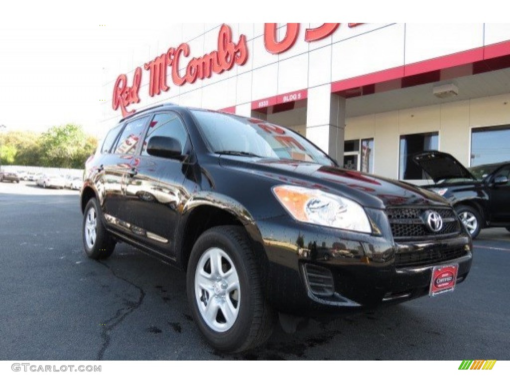 2012 RAV4 I4 - Black / Ash photo #1