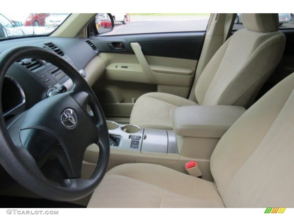 2011 Toyota Highlander V6 Interior Color Photos