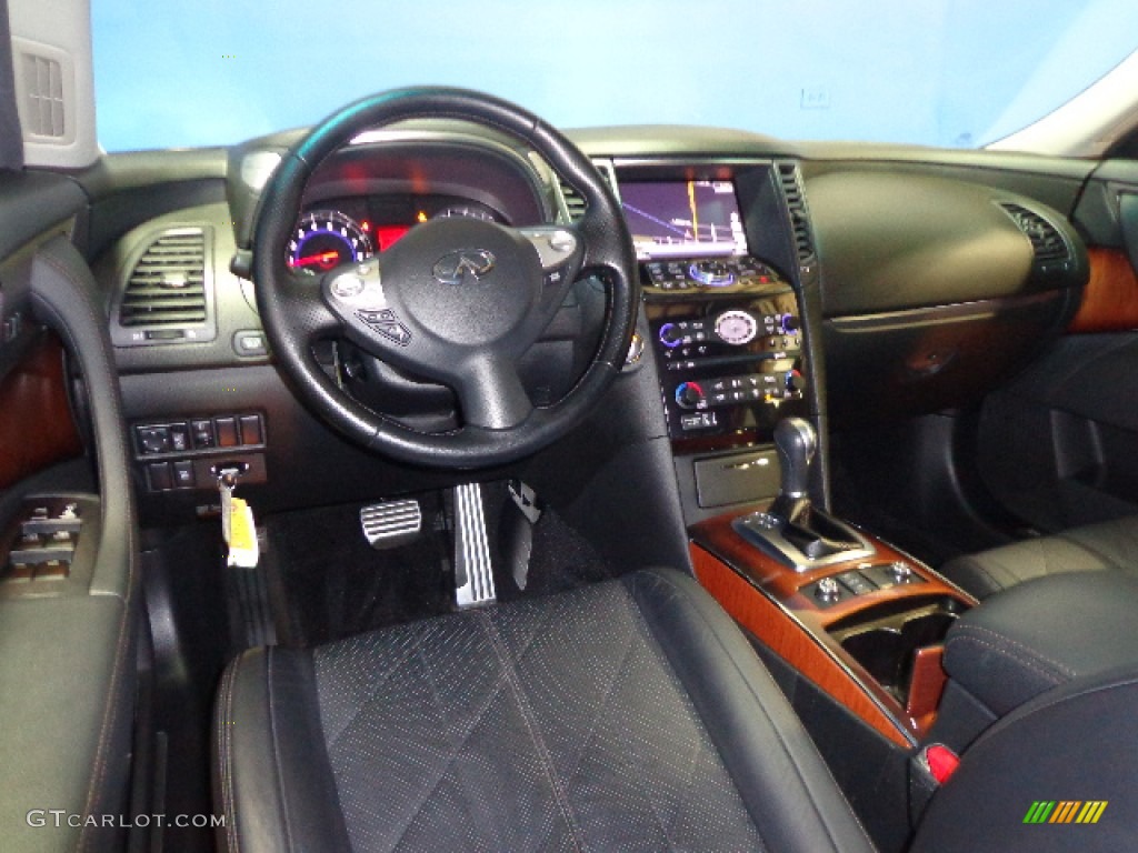 Graphite Interior 2010 Infiniti FX 35 AWD Photo #79768093