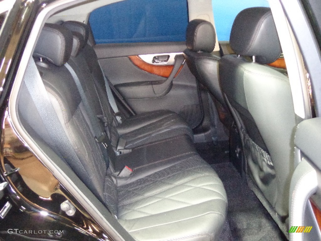 Graphite Interior 2010 Infiniti FX 35 AWD Photo #79768234