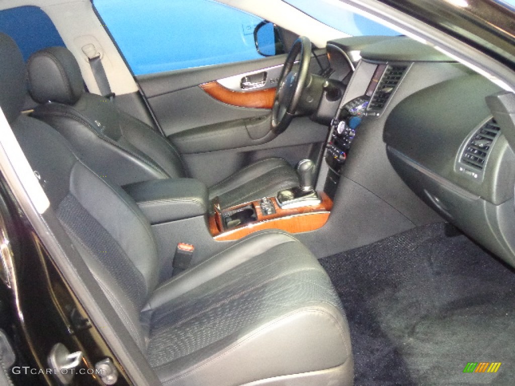 Graphite Interior 2010 Infiniti FX 35 AWD Photo #79768261
