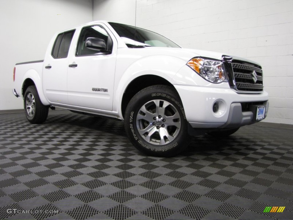 Glacier White Suzuki Equator