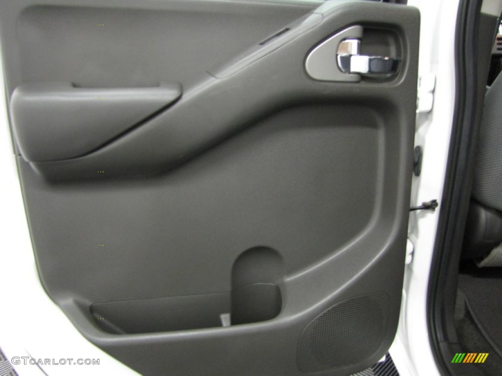 2012 Suzuki Equator Sport Crew Cab Graphite Door Panel Photo #79768555