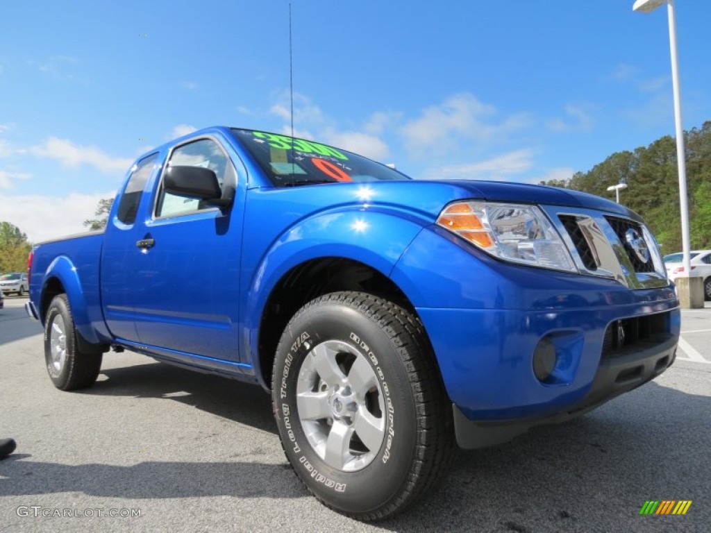 2013 Frontier SV King Cab - Metallic Blue / Graphite Steel photo #7