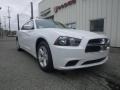 Bright White 2013 Dodge Charger SE