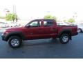 2008 Impulse Red Pearl Toyota Tacoma V6 PreRunner Double Cab  photo #4
